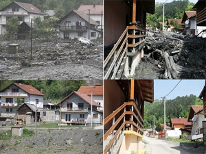 Bosna'da sel felaketi halen tazeliğini koruyor