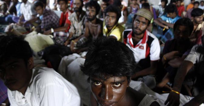 Rohingya Müslümanlarının hayat mücadelesi