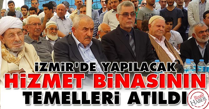 İzmir'de yapılacak külliyenin temelleri atıldı