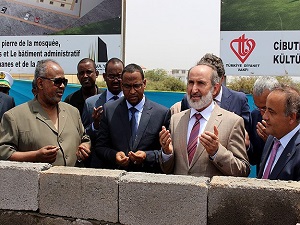 Cibuti'de Sultan 2. Abdülhamid Han Camii temeli atıldı