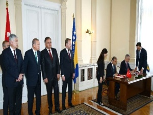'Bosna Hersek'e her alanda destek vermekte kararlıyız'