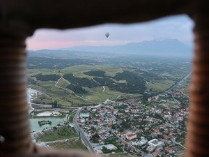 "Beyaz cennet"te balon sefası