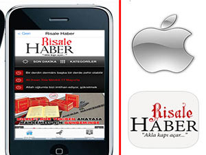 Risale Haber iOS uygulaması Apple Store'da