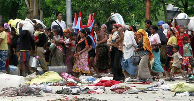 Felaketin eşiğindeki halk: Arakanlılar