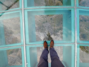 Ulubey Kanyonları'nda Cam Teras açıldı