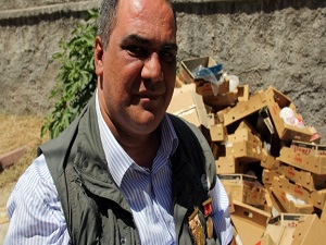 Gaziden örnek davranış!