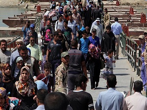 Ramadi'den 2 ayda 128 bin Iraklı kaçtı