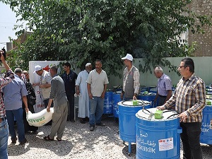 Türkmen ailelerin ekmeği TDV'den