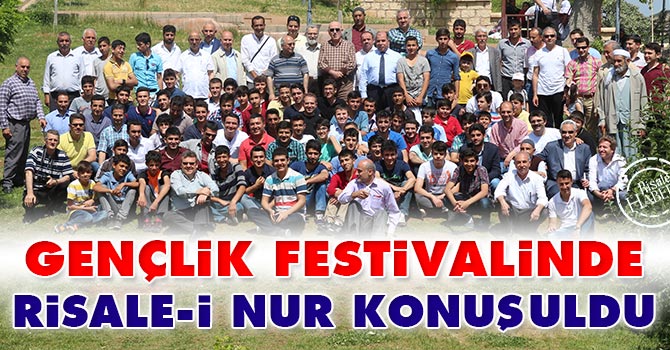 “Gençlik Festivali”nde Risale-i Nur konuşuldu