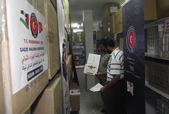 Türkiye'den 2015'te Gazze'ye dev yardım!