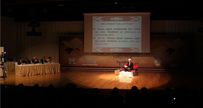 Kur'an-ı Kerimi en güzel okuyanlar seçildi
