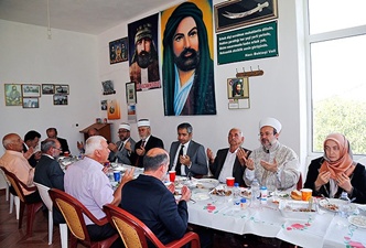 Görmez Bektaşi dergahını ziyaret etti!