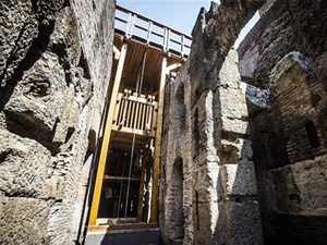 1500 yıllık asansör yeniden inşa edildi!