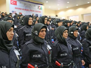 Kadın polis adayları Sivas'ta eğitim görecek