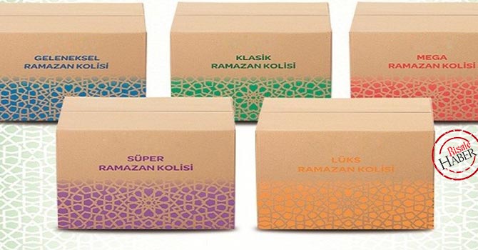 Ramazan kolileri raflarda yerini aldı