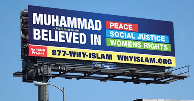 ABD'de Müslümanlar İslam'ı anlatıyor