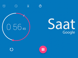 Google Saat yayınlandı!