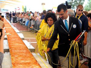 İtalyan pizzacılardan dünya rekoru