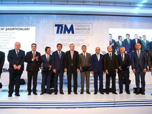 "İhracat şampiyonları" ödüllendirildi