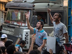 Mısır'da iftar vakti gösteri