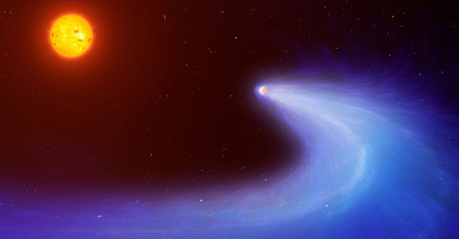 Kuyrukluyıldız görünümlü gezegene inanamadılar