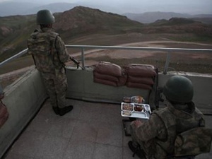 Türkiye'nin en yüksek noktasında bir karakol