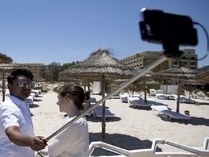 Can pazarının yaşandığı yerde selfie çektiler!