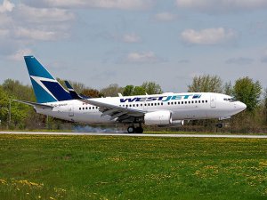 Kanada'da uçak acil iniş yaptı