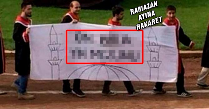 ODTÜ'nün cahil mezunları fotoğraflandı