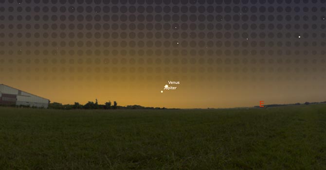 2 bin yıl sonra, iki gezegen tek yıldız  gibi görünecek