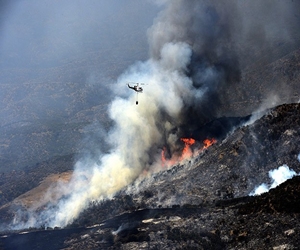 Kanada'da orman yangını korkutuyor