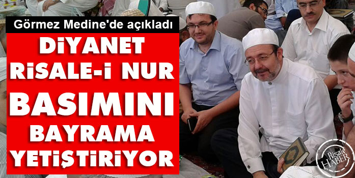Diyanet, Risale-i Nur basımını bayrama yetiştiriyor