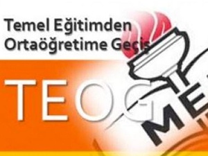 TEOG nakil sonuçları açıklandı