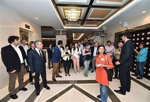 Cumhurbaşkanlığı Külliyesi kapılarını basına açtı