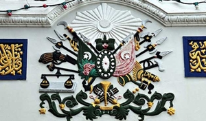 Tayland'da Osmanlı armalı camiye restorasyon