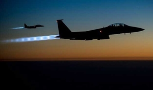 Şemdinli semalarında uçak hareketliliği