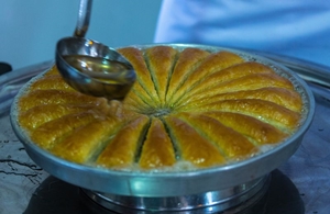 Baklavacıların bayram mesaisi arttı