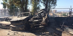 İzmir'de sanayi sitesinde yangın