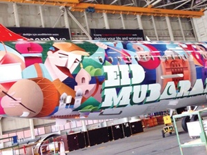 THY uçakları bayramlık giydi!