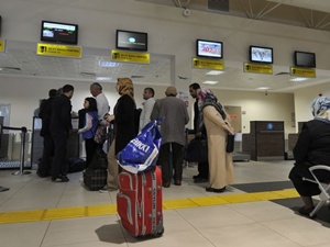 Uluslararası uçan yolcu sayısı arttı