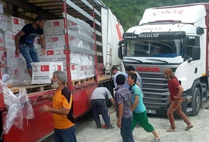 Türk Kızılayı'ndan Suriye'ye bayram yardımı