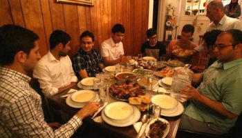 Gurbette Öğrencilerle İftar bir başka güzel