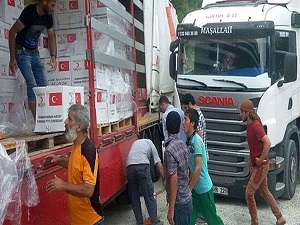 Türk Kızılayı'ndan Suriye'ye bayram yardımı