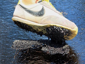 Aşırı sıcak asfalt eritti