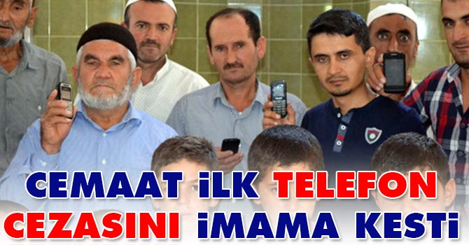 Namazda cep telefonu çalana para cezası