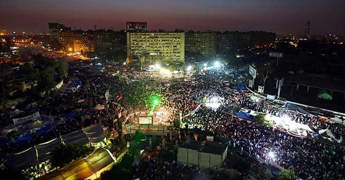 Rabia Meydanı'nın adını değiştirdiler ama hakikat değişmedi
