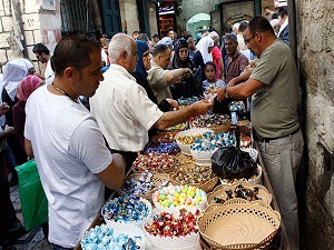 Kudüs'te bayram hazırlığı