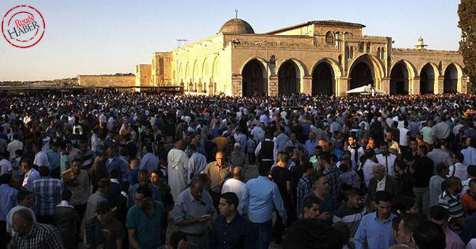 Türkiye'nin o kararı Mescid-i Aksa'da tekbirlerle karşılandı