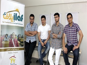 Savaştan kaçıp üniversiteyi kazandılar