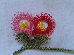 Japon kadınların iğne oyası aşkı